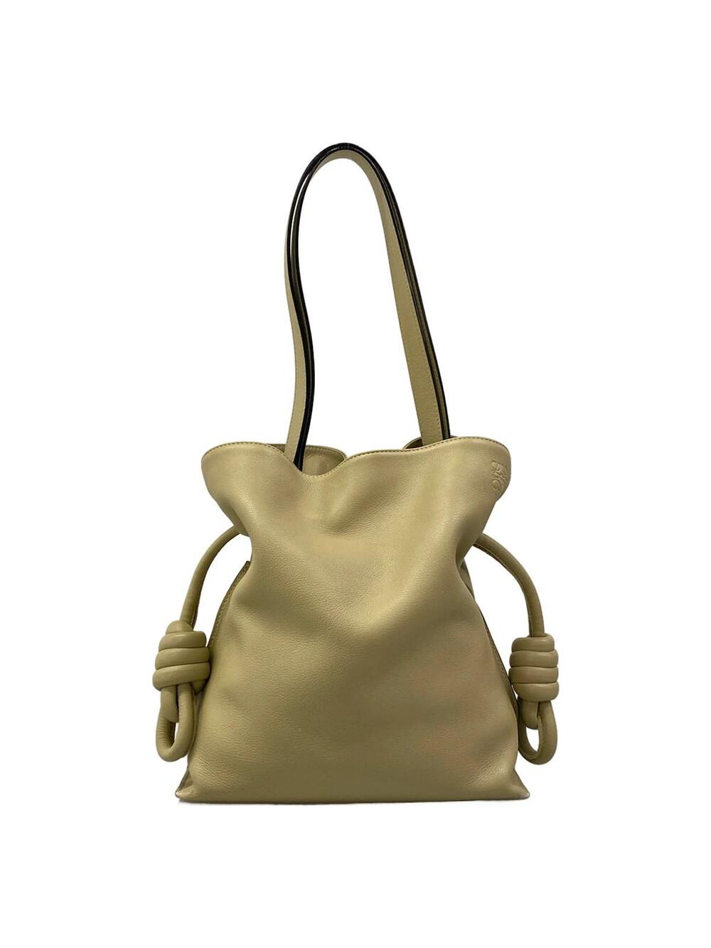 Loewe Flamenco Knot Beige Leather #344788L99B